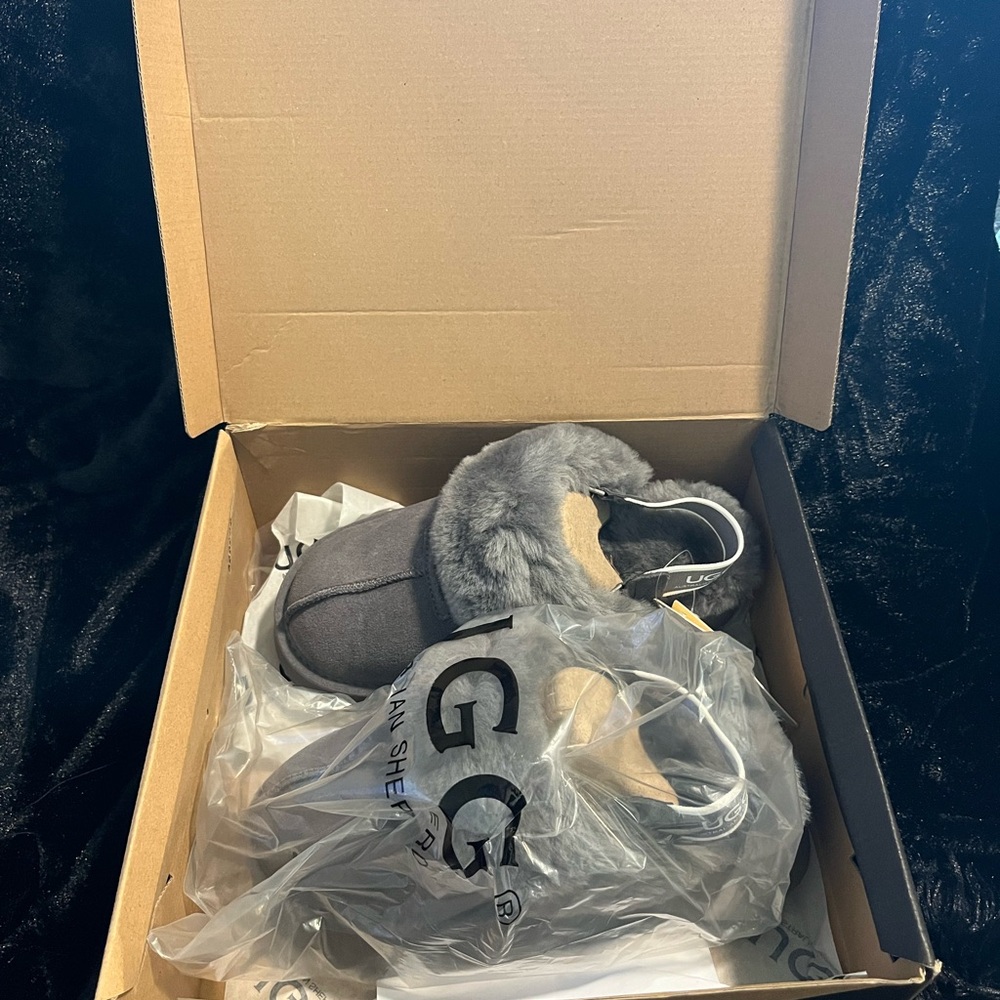 UGG Australia Gray Sheepskin Footwear